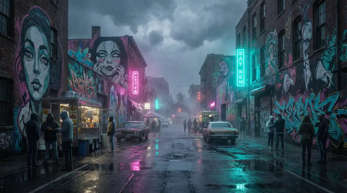 幸福花园动漫全集百度影音 - 雨夜壁画街